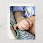 Babyhand Postkarte (Vorne/Hinten)