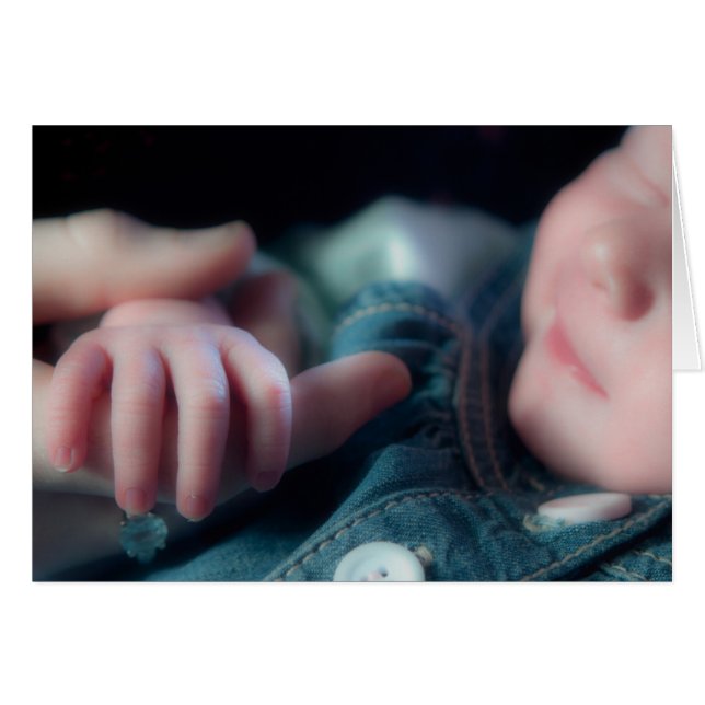Babyhandkarte (Vorderseite (Horizontal))