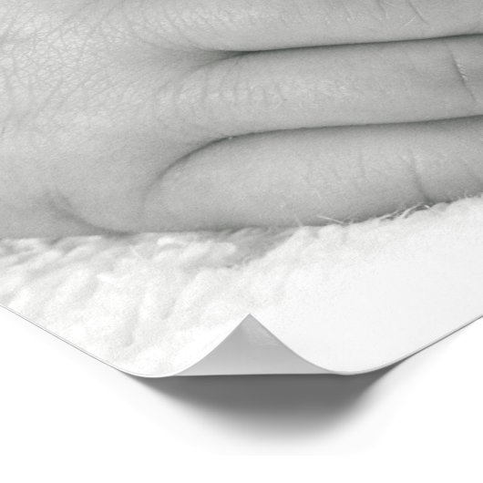 Babyhandplakat/Print Poster (Ecke)