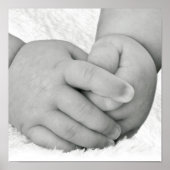 Babyhandplakat/Print Poster (Vorne)