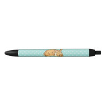 Babyhäschen auf aquamarinem Polkapunkthintergrund