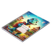 Babyheft - Dinosaurier Notizblock (Linke Seite)