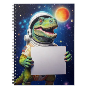 Babyheft - Geben Sie Ihren Namen - Dinosaur - Spac Notizblock