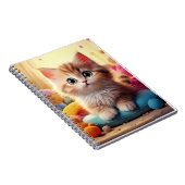 Babyheft - Katze Notizblock (Rechte Seite)