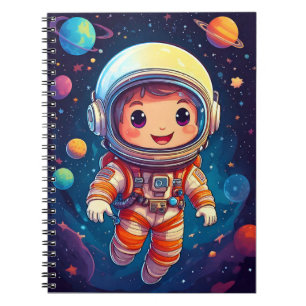 Babyheft - Raumfahrt - neue Planeten Notizblock
