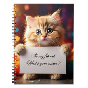 Babyheft - Sei mein Freund, wie heißt du? Notizblock