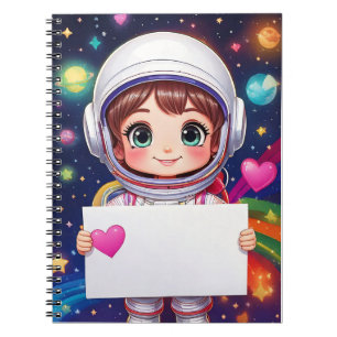 Babyheft - Weltraumreise - Name angeben Notizblock