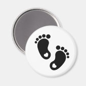 Babyherz, Babyfütterung Magnet (Vorderseite/Rückseite)