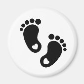 Babyherz, Babyfütterung Magnet (Vorne)