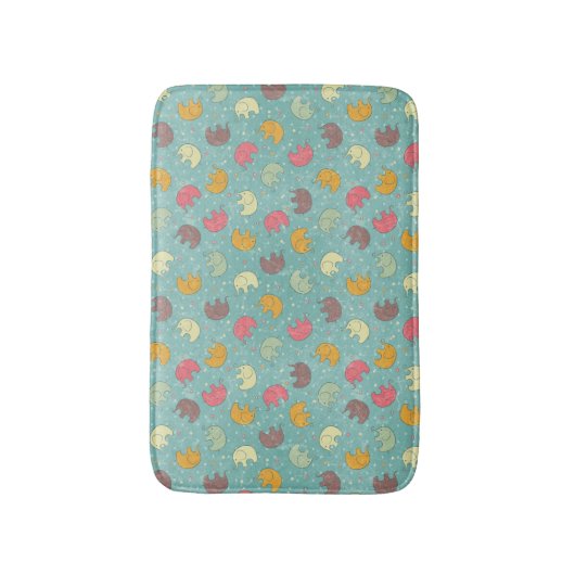 Babyhintergrund Badematte (Vorderseite Vertikal)