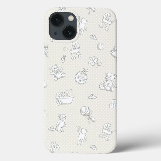 Babyhintergrund Case-Mate iPhone Hülle (Rückseite)