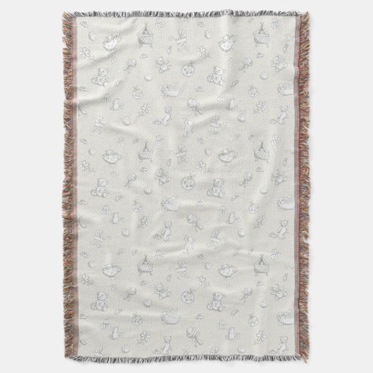 Babyhintergrund Decke (Vorderseite Vertikal)