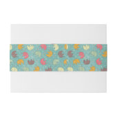 Babyhintergrund Einladungsbanderole (Rückseitenbeispiel)