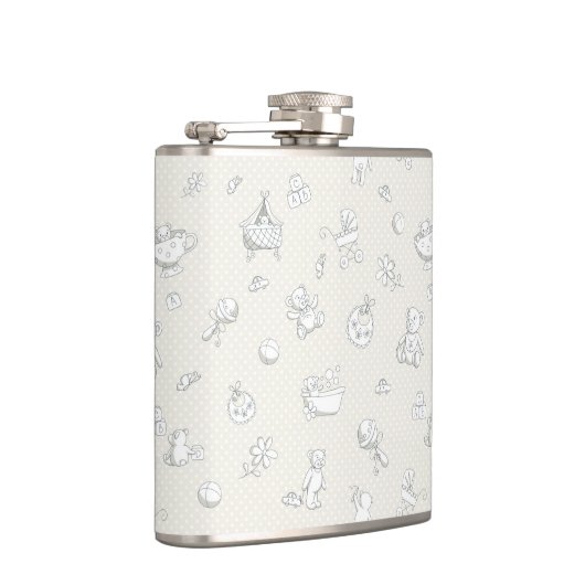 Babyhintergrund Flachmann (Rechts)