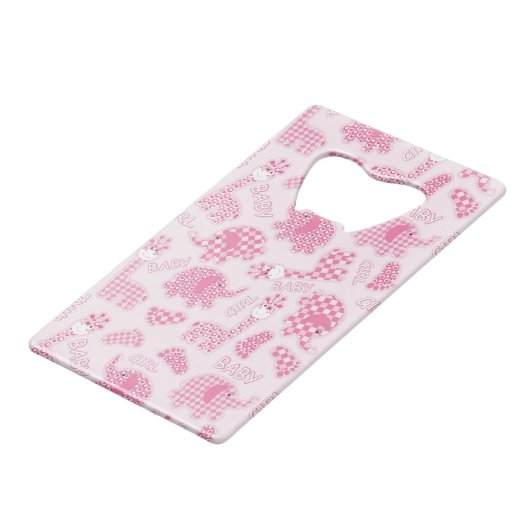 Babyhintergrund Geldkarten Flaschenöffner (Rückseite Schrägansicht)