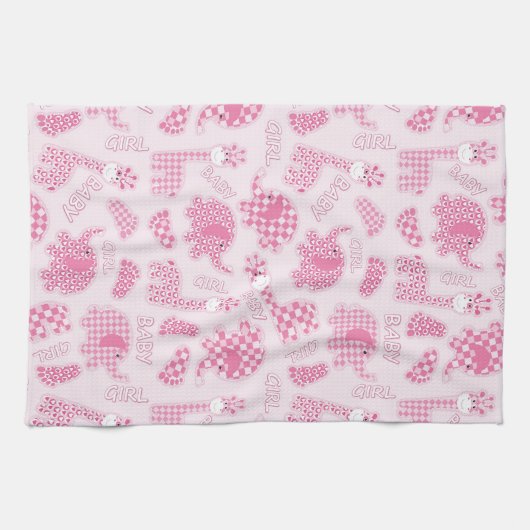 Babyhintergrund Geschirrtuch (Horizontal)