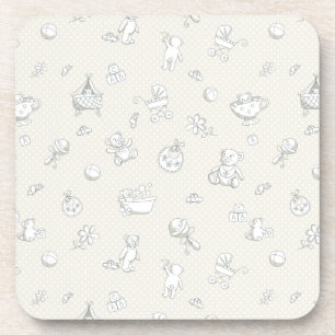 Babyhintergrund Getränkeuntersetzer