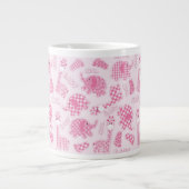 Babyhintergrund Jumbo-Tasse (Vorderseite)