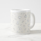 Babyhintergrund Jumbo-Tasse (Vorderseite Rechts)