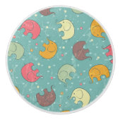 Babyhintergrund Keramikknauf (Vorderseite)