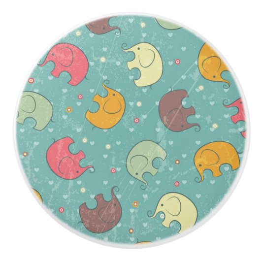 Babyhintergrund Keramikknauf (Vorderseite)