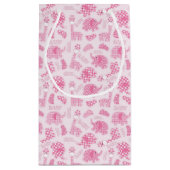 Babyhintergrund Kleine Geschenktüte (Rückseite)