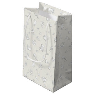 Babyhintergrund Kleine Geschenktüte