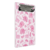 Babyhintergrund Mini Klemmbrett (Schrägansicht)