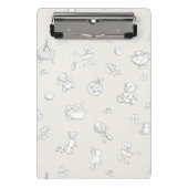 Babyhintergrund Mini Klemmbrett (Vorderseite)