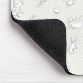Babyhintergrund Mousepad (Ecke)