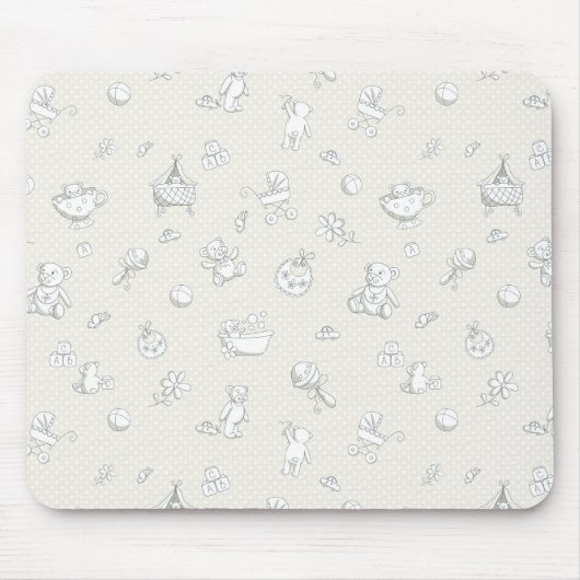 Babyhintergrund Mousepad (Vorne)