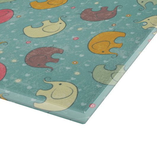 Babyhintergrund Schneidebrett (Ecke)