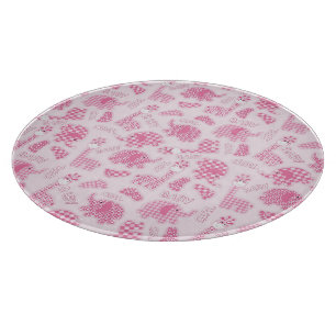 Babyhintergrund Schneidebrett