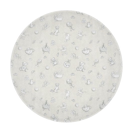 Babyhintergrund Schneidebrett (Vorderseite)