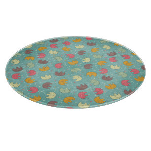 Babyhintergrund Schneidebrett