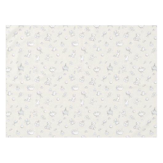 Babyhintergrund Tischdecke (Vorderseite (Horizontal))