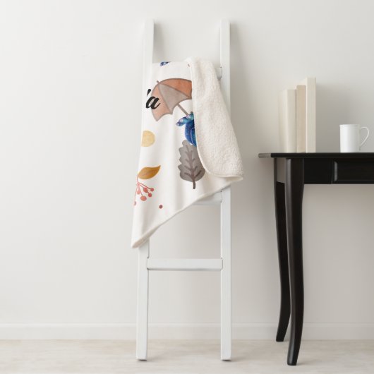 Babyhippo lächelnd sherpadecke (Beispiel)