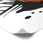 Babyhochburg-Kuh-Kinderzimmer Art Poster (Ecke)