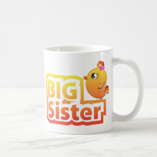 Babyhuhn-Vogel-Tasse der großen Schwester Kaffeetasse