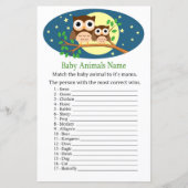 Babyhühner Name Game (Vorderseite)