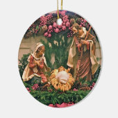 Babyjesus-Geburt Christi Keramik Ornament (Links)