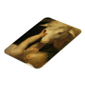 Babyjesus-Touchs-Lamm (2) Magnet (Linke Seite)