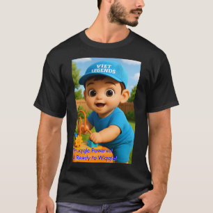 babyJoy Serie 7 #VL - Kuschel-Power-Männer-T-Shirt T-Shirt