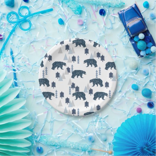 Babyjunge Pappteller (Party)