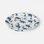 Babyjunge Pappteller (Schrägansicht)