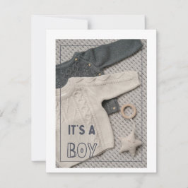 Babykarte, Babydusche Feiertagskarte