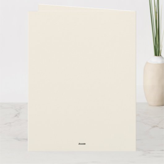 Babykarte Karte (Rückseite)