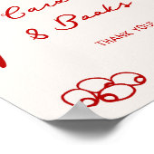 Babykarten mit Slice und Bücher druckbar Poster (Ecke)