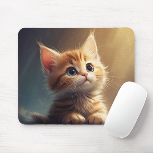 Babykatze Mousepad (Mit Mouse)