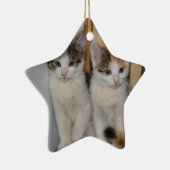 Babykatzen Keramikornament (Rechts)